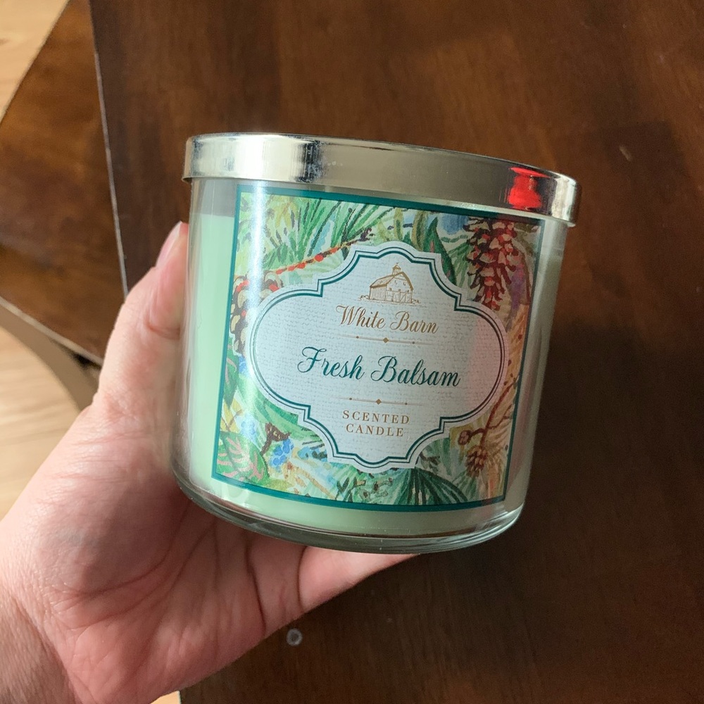 Bath & Body Works 3-Wick Candle Fresh Balsam